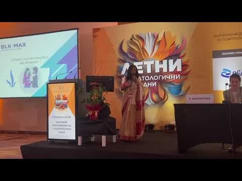 Taking India to the front at the international conference, Bulgaria